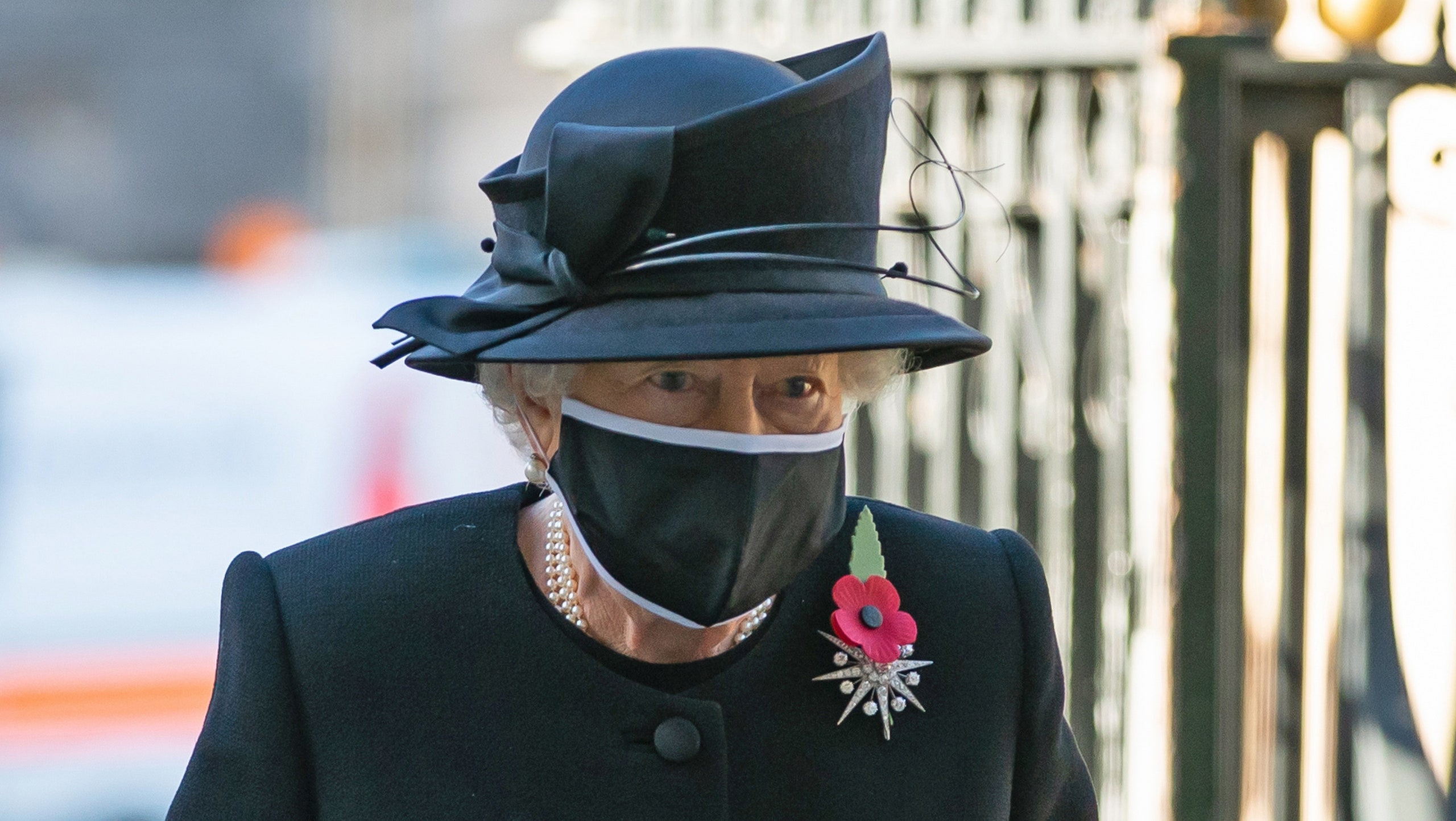 Елизавета II впервые с начала пандемии появилась на публике в защитной маске