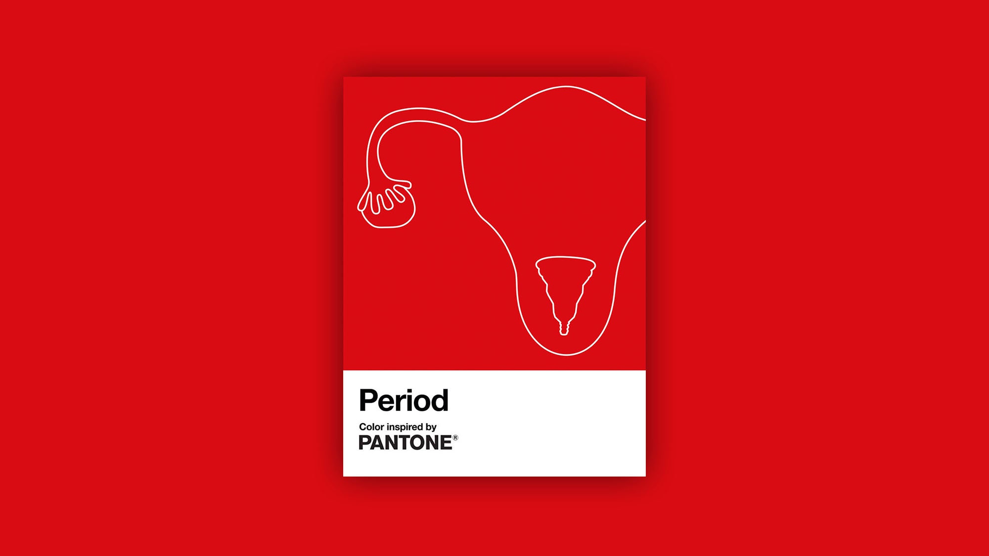 Институт цвета Pantone показал оттенок под названием «Менструация»