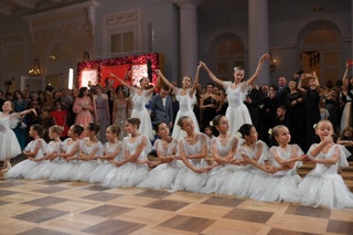 Ученики Центральной балетной школы.