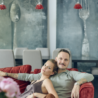 Tatler в гостях у Игоря и Екатерины Ланцман