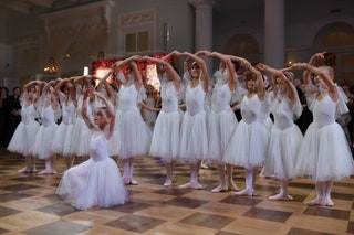 Ученики Центральной балетной школы.