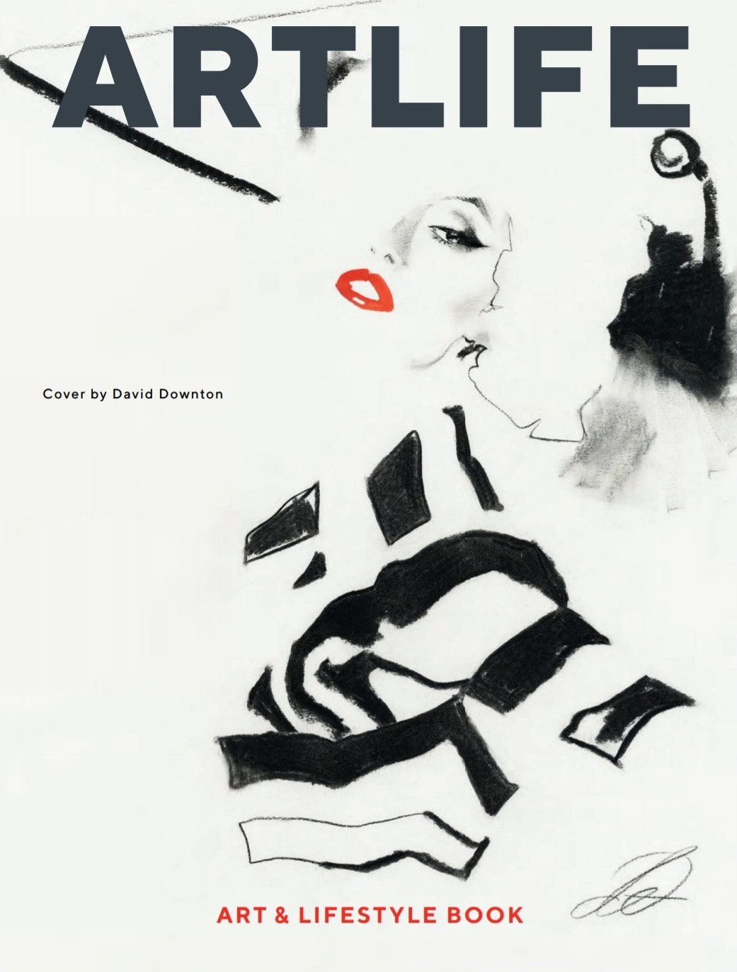 Обложка ARTLIFE MAGAZINE авторства Дэвида Даунтона