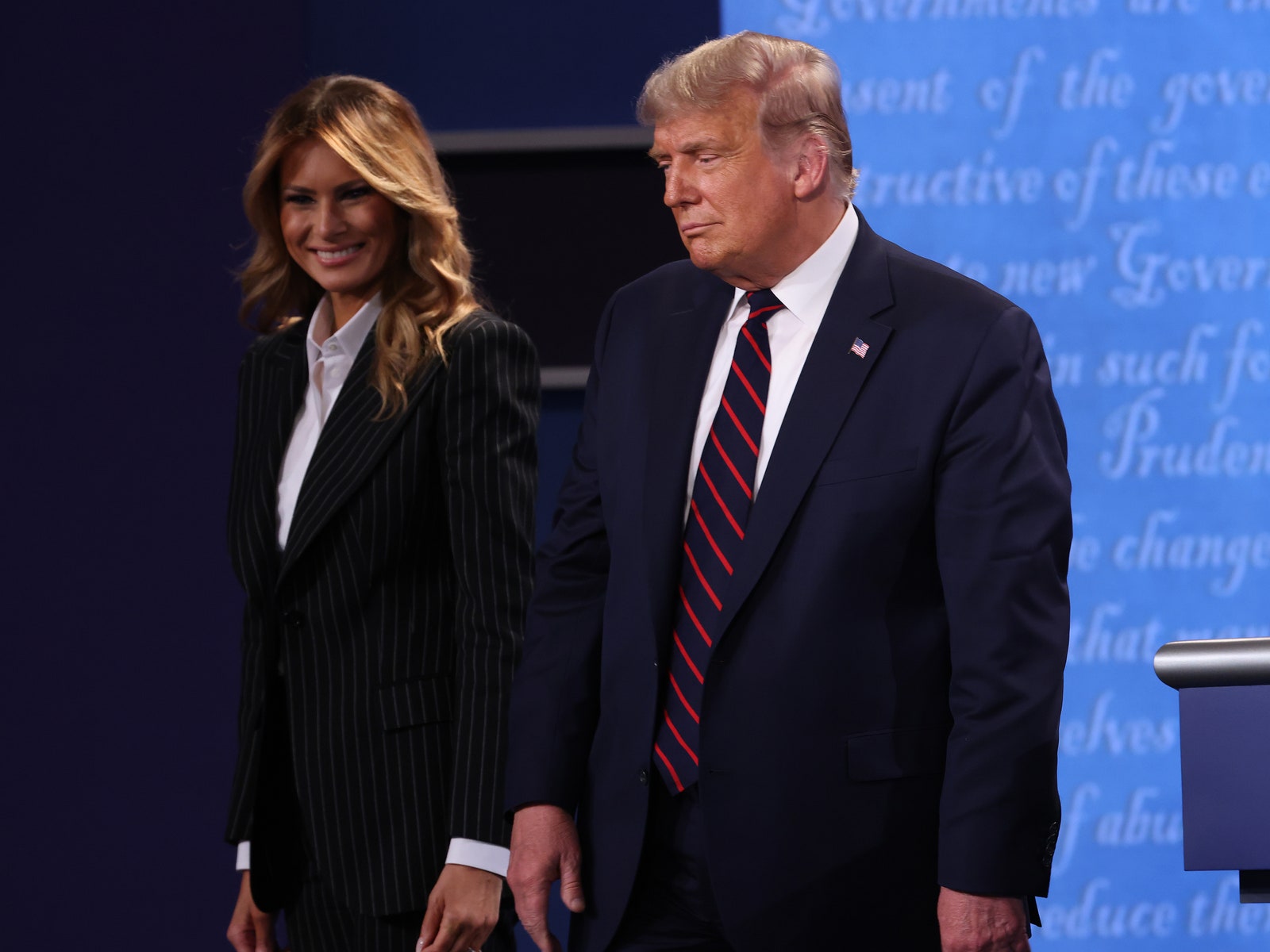Мелания, Иванка и Тиффани Трамп поддержали Дональда Трампа на его первых дебатах с Джо Байденом