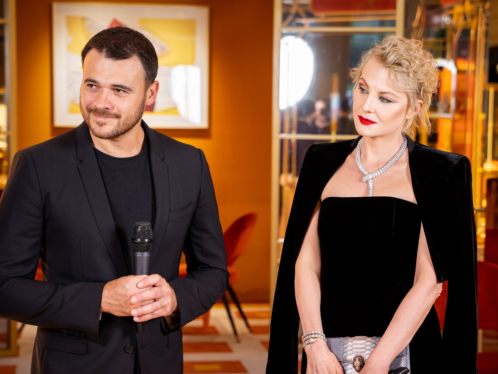 Рената Литвинова, Эмин Агаларов и другие гости открытия поп-ап-бутика Bvlgari