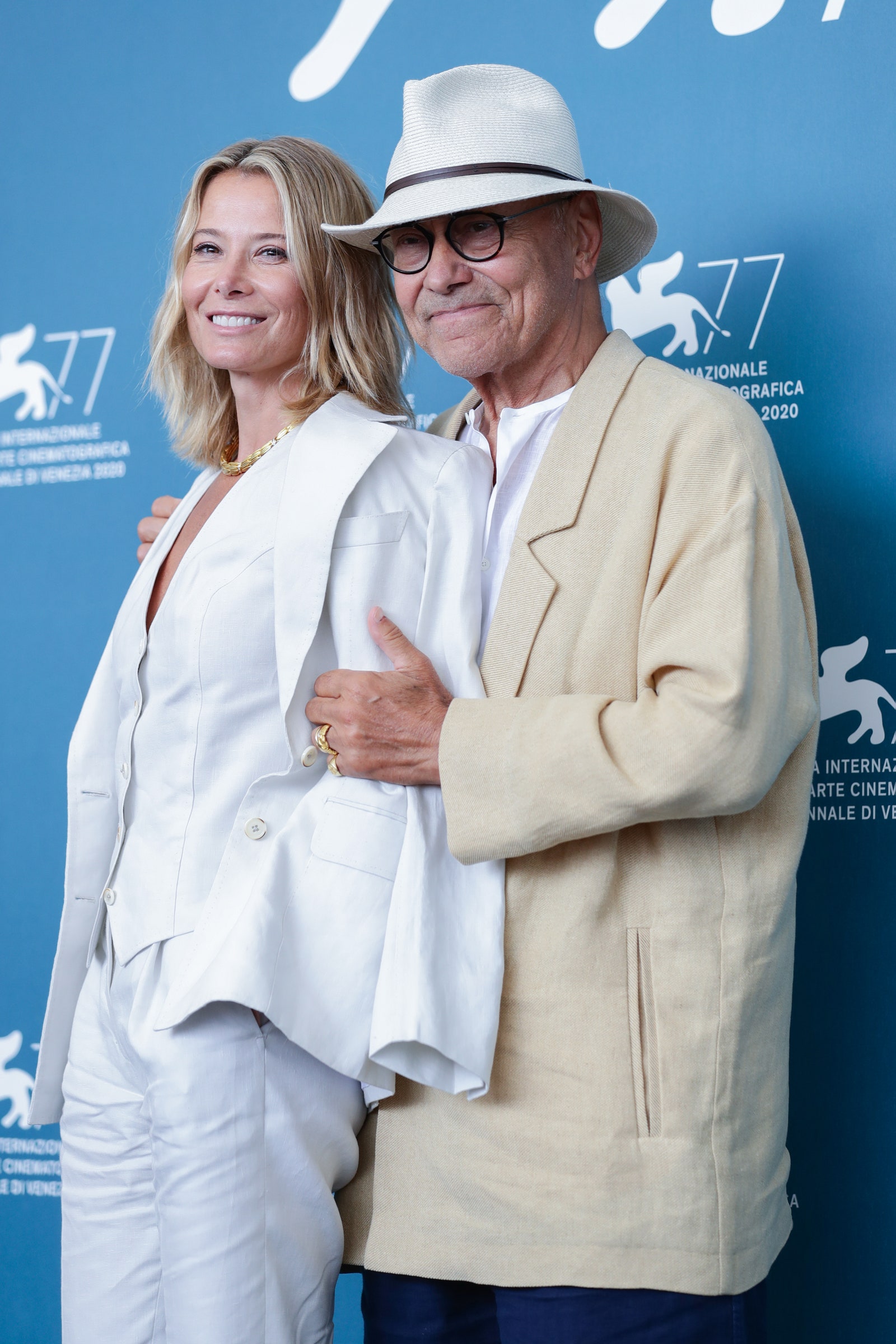 Андрей Кончаловский и Юлия Высоцкая приехали на Венецианский кинофестиваль