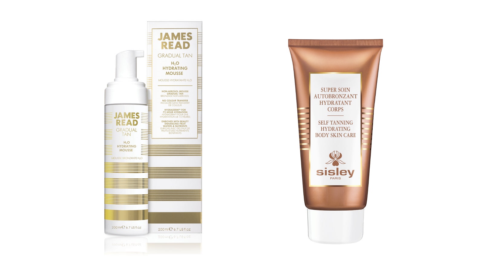 James Read H2O Hydrating Mousse Sisley Self Tanning Hydrating Body Skin Care