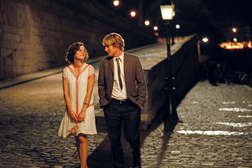 Кадр из фильма «Полночь в Париже»