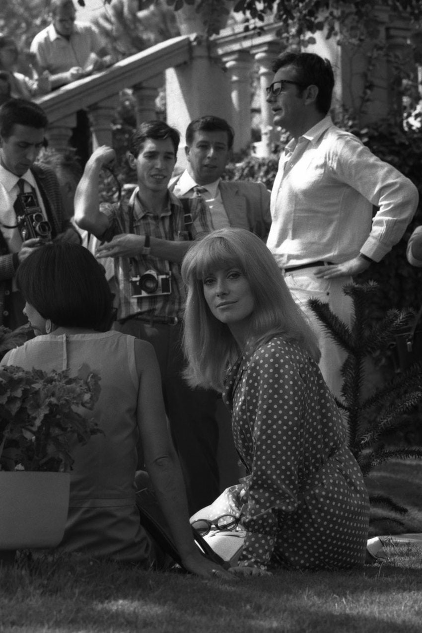 Катрин Денев в отеле Excelsior 1965