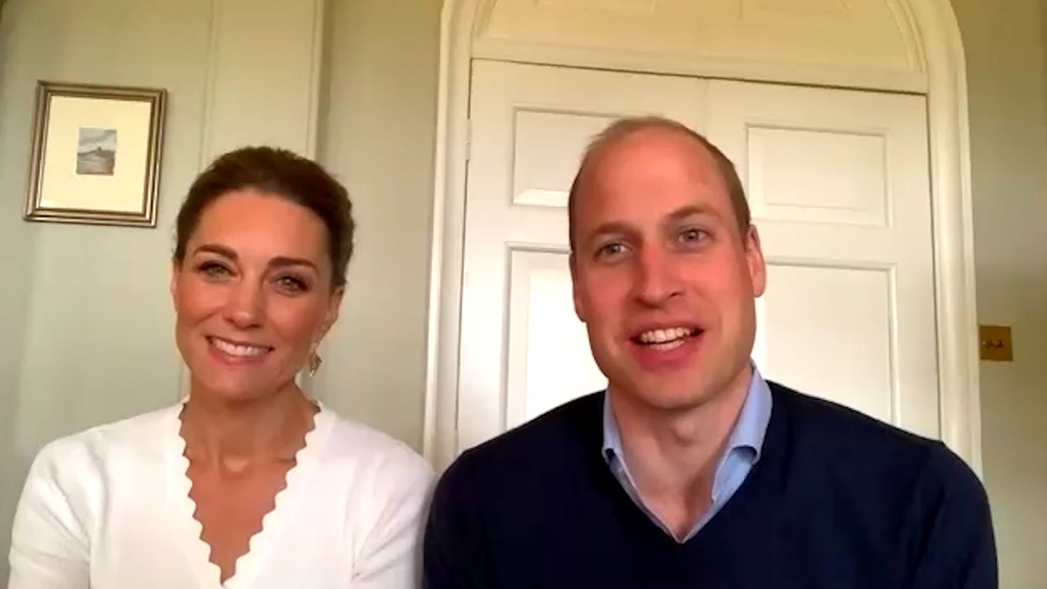 Кейт Миддлтон и принц Уильям провели онлайнвстречу с волонтерами Shout