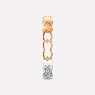Кафф Coco Crush белое иnbspбежевое золото бриллианты Chanel Fine Jewellery.
