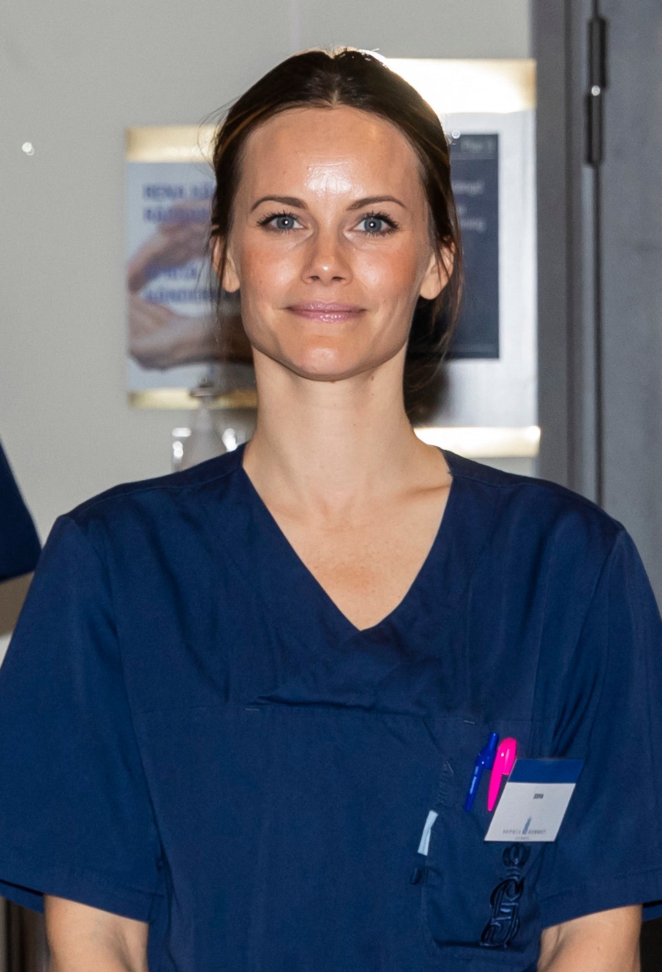 Принцесса Швеции София начала работать медсестрой