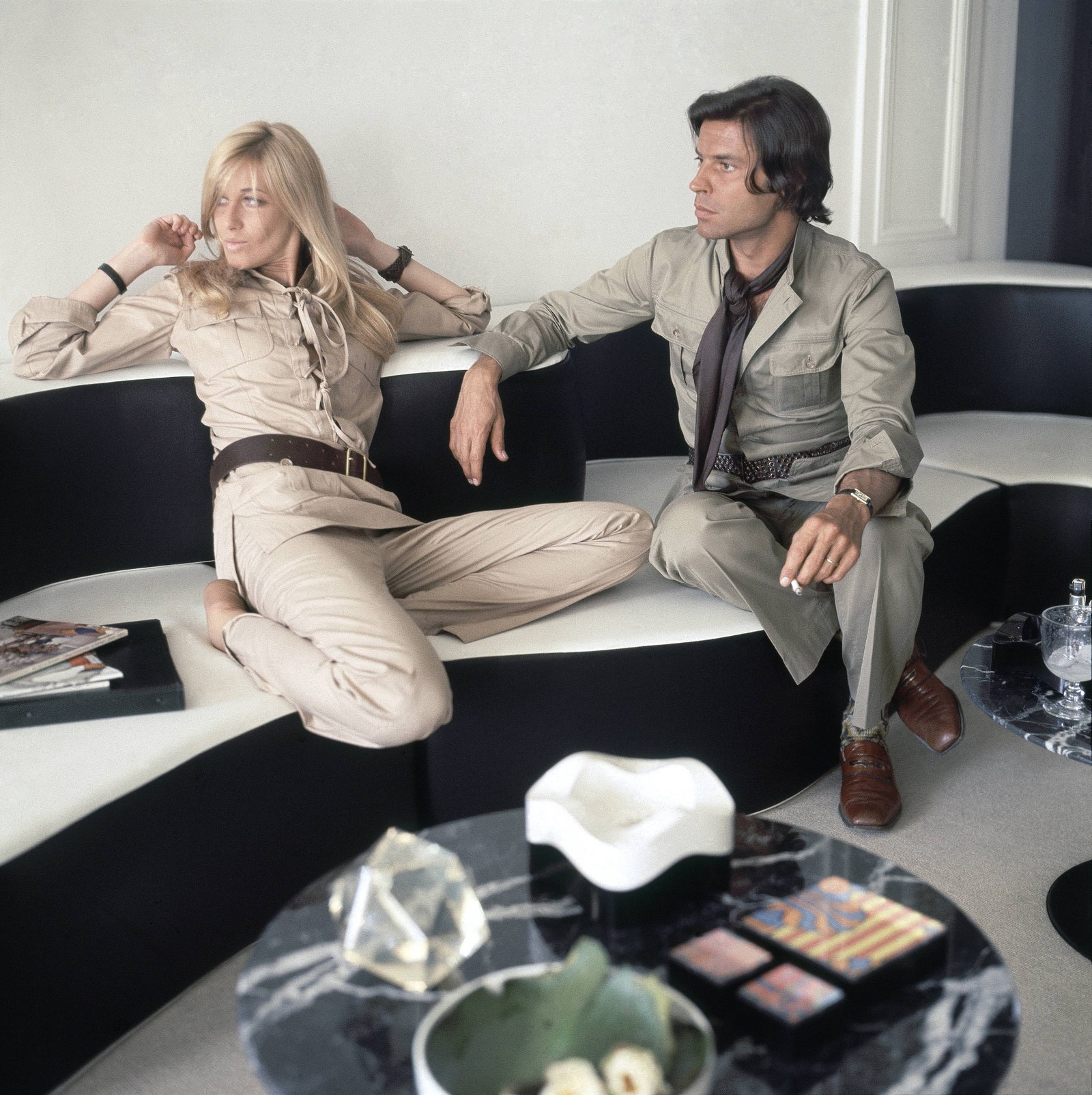 Бетти и Франсуа Катру 1970