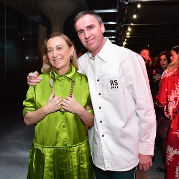 Раф Симонс назначен со-креативным директором бренда Prada