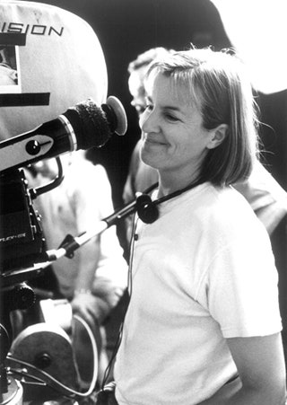 Джиллиан Андерсон наnbspсъемках фильма «Маленькие женщины» 1994.