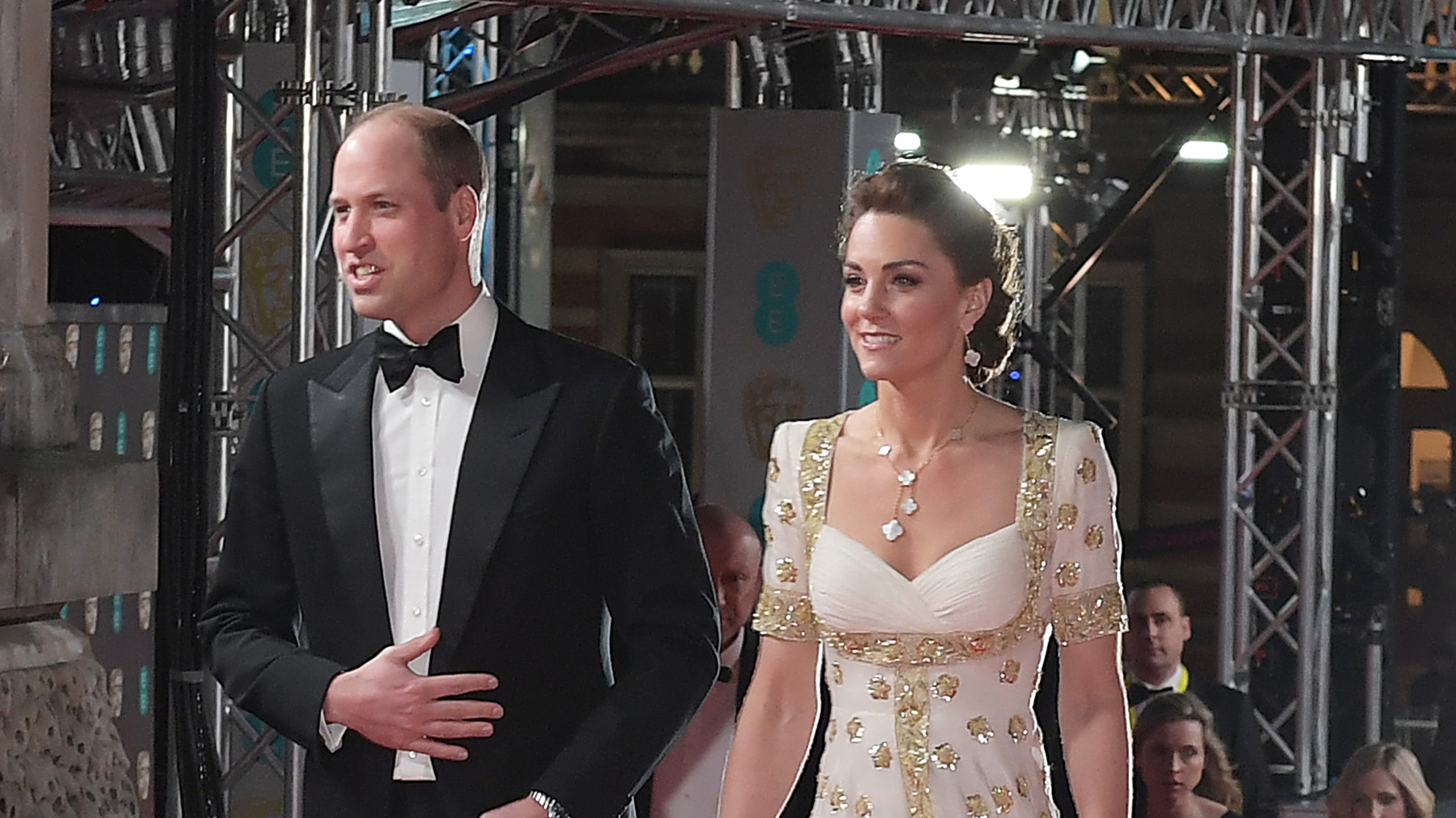 Принц Уильям и Кейт Миддлтон на церемонии BAFTA2020