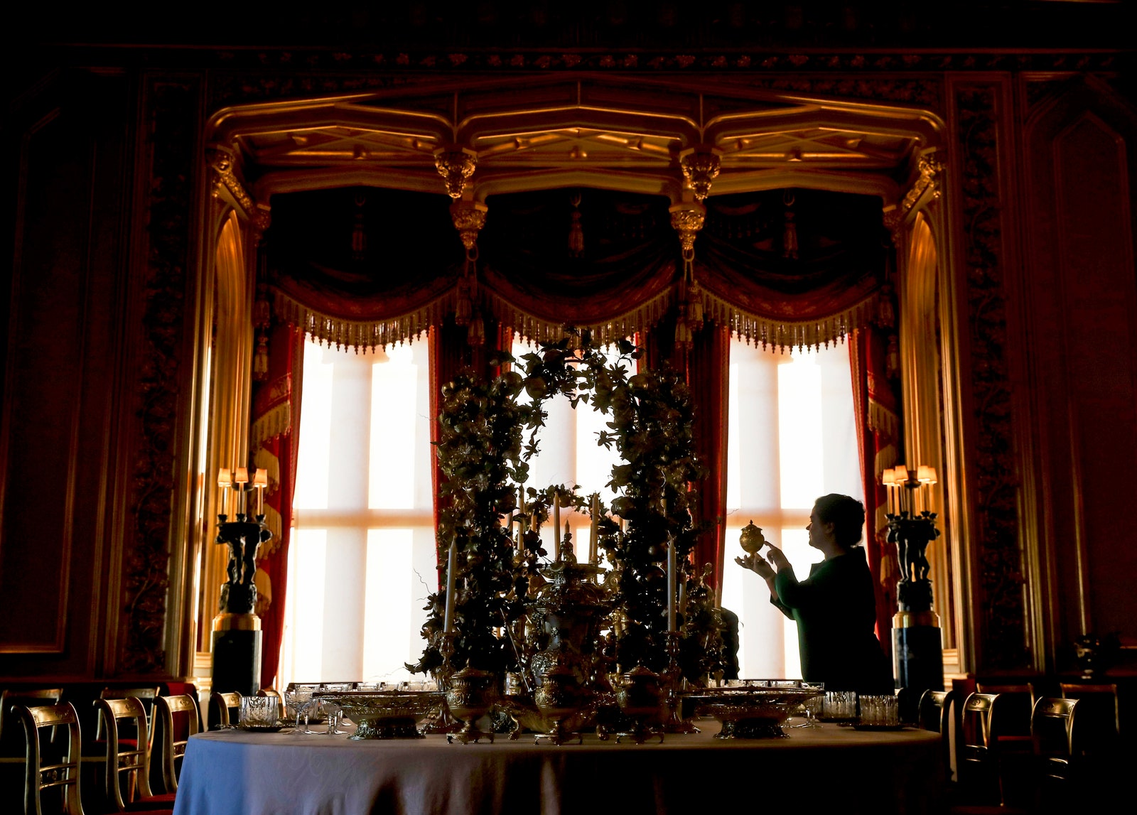 Как украсили к Рождеству резиденцию Елизаветы II