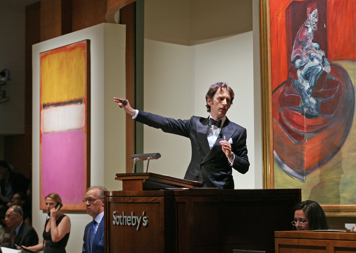 Аукцион Sothebys на котором картина Ротко ушла за рекордную сумму 2007.