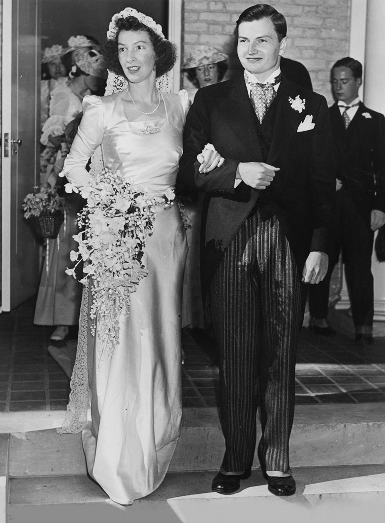 Свадьба Дэвида и Маргарет в НьюЙорке 1940.