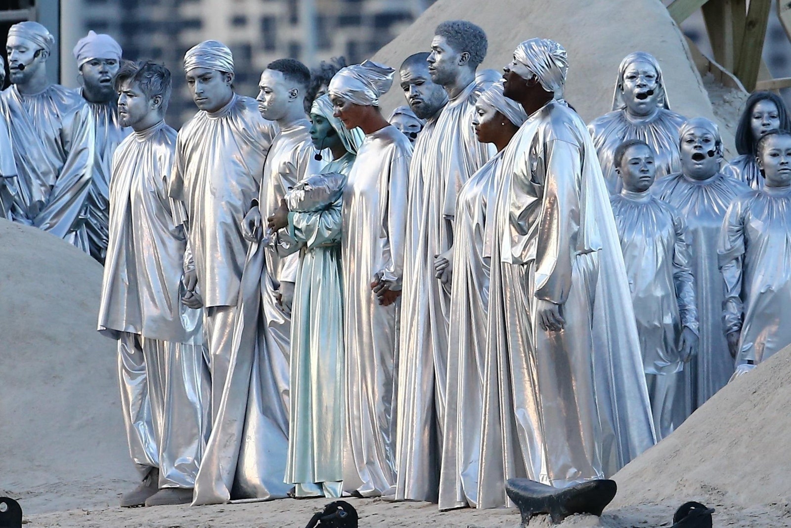 Канье Уэст представил оперу о Деве Марии на фестивале Art Basel в Майами
