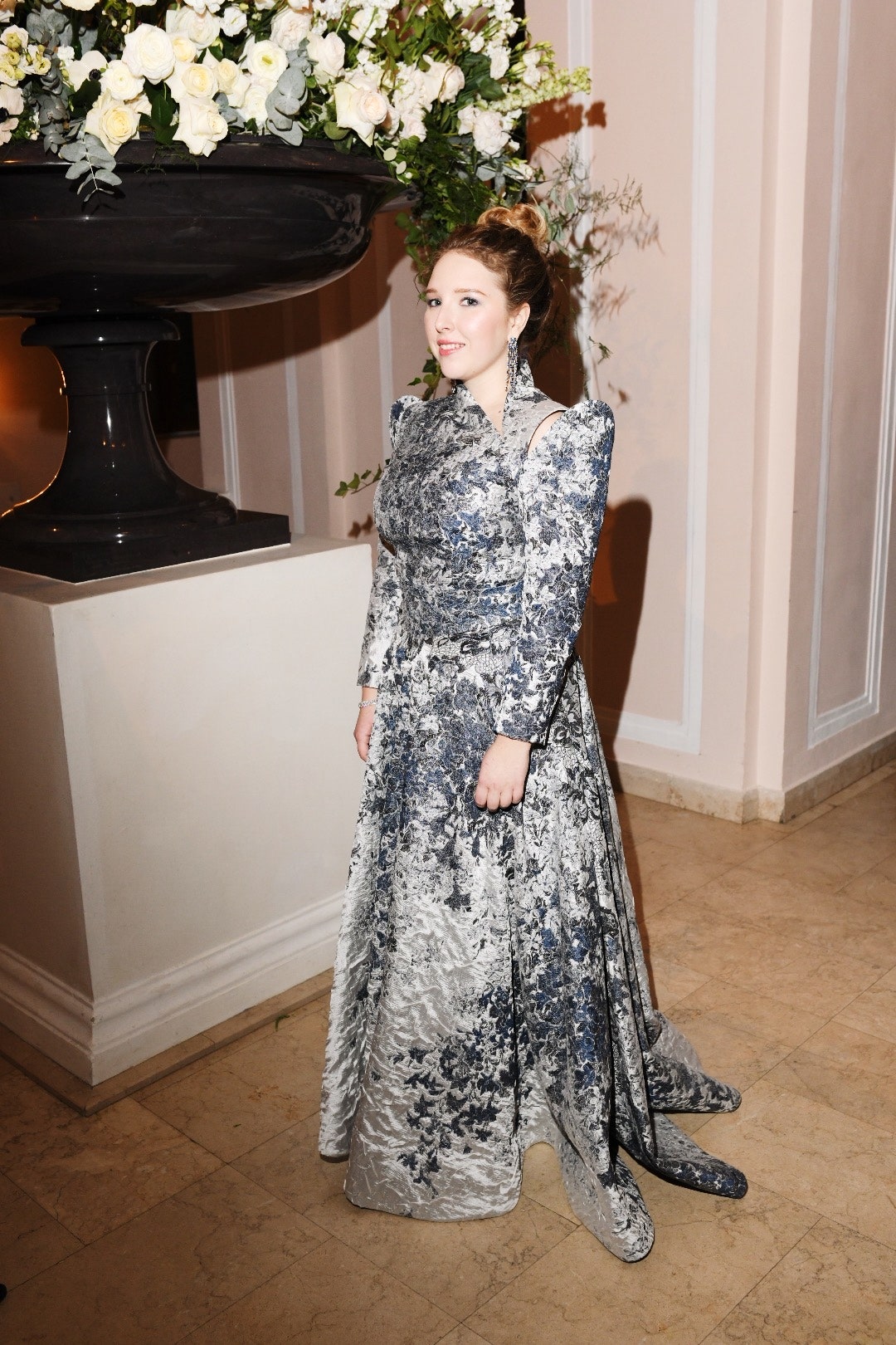 Анастасия Черномырдина в платье Yanina