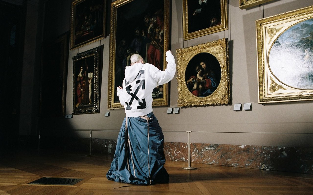 Вирджил Абло сделал коллекцию одежды для Лувра
