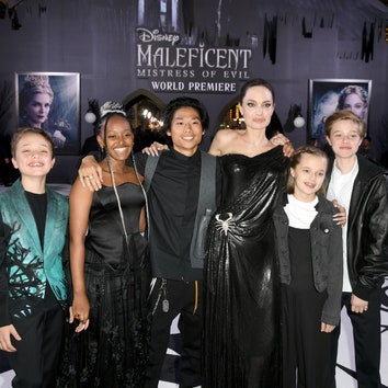 Анджелина Джоли с детьми и другие гости мировой премьеры фильма «Малефисента: Владычица тьмы»