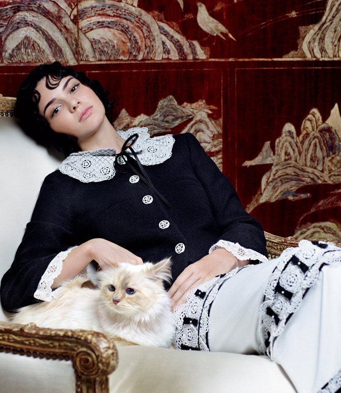 Шупетт и Кендалл Дженнер в фотосессии для японского Vogue