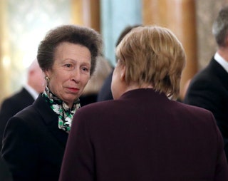 Принцесса Анна иnbspАнгела Меркель.