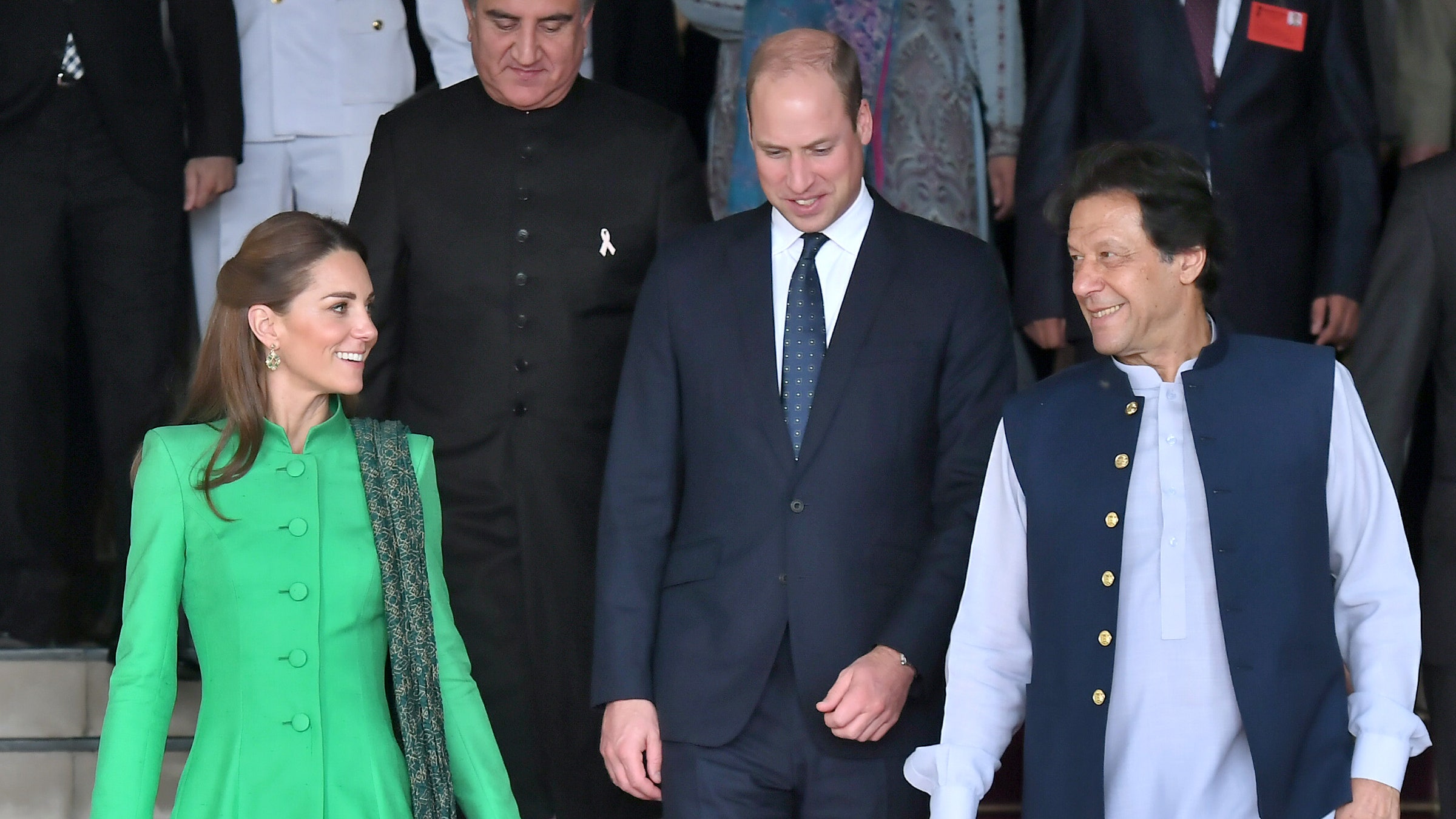 Принц Уильям и Кейт Миддлтон встретились с президентом и премьерминистром Пакистана