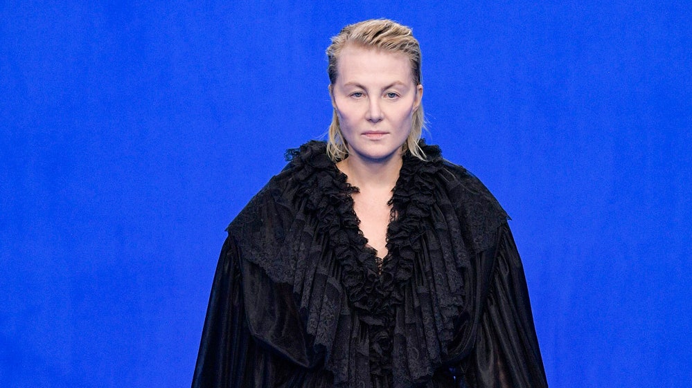 Рената Литвинова приняла участие в показе Balenciaga