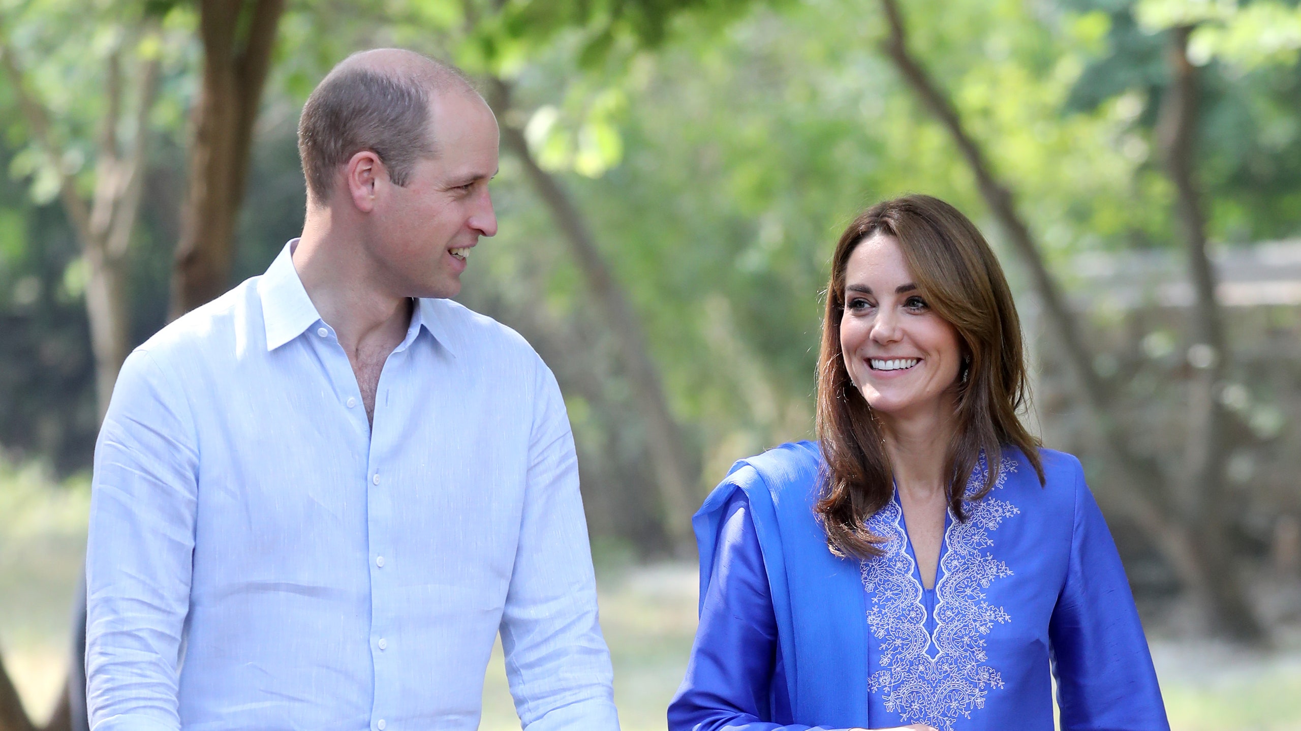 Принц Уильям и Кейт Миддлтон прилетели в Пакистан