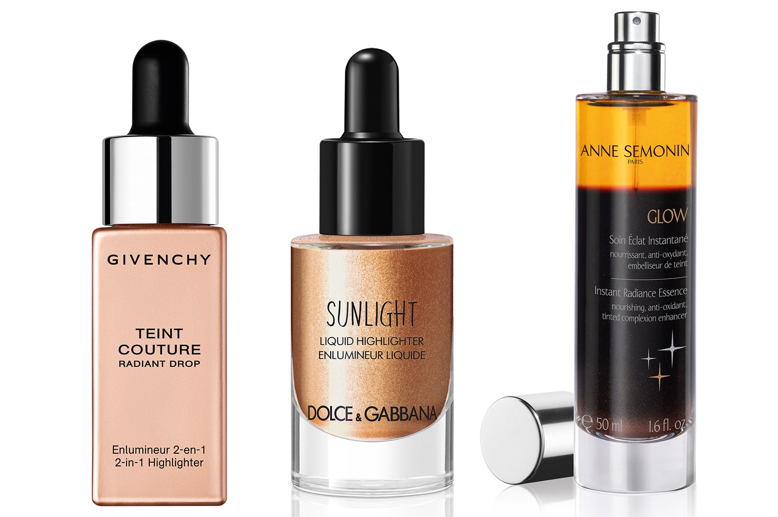 Givenchy Teint Couture Radiant Drop 2in1 Highlighter 02 DolceampGabbana Sunlight Liquid Highlighter Sunset 2 Anne...