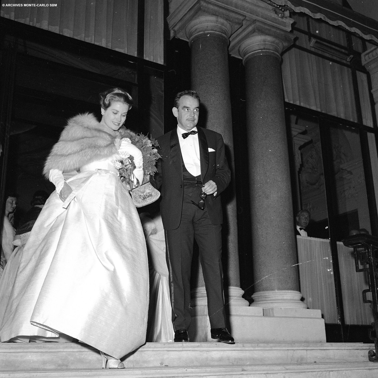 Князь Ренье и княгиня Грейс 1957.