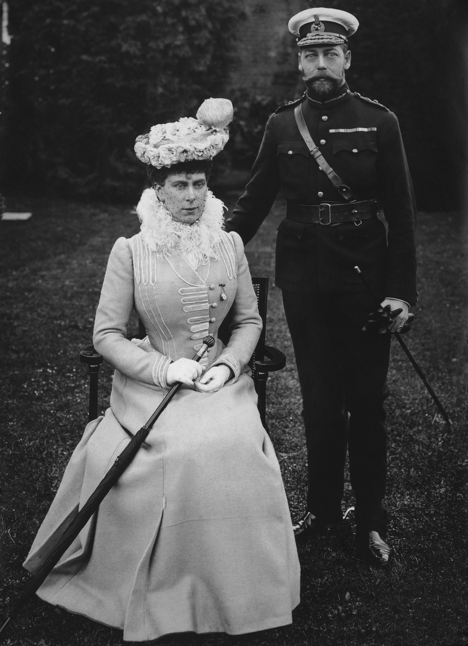 Королева Мария и Георг V 1910