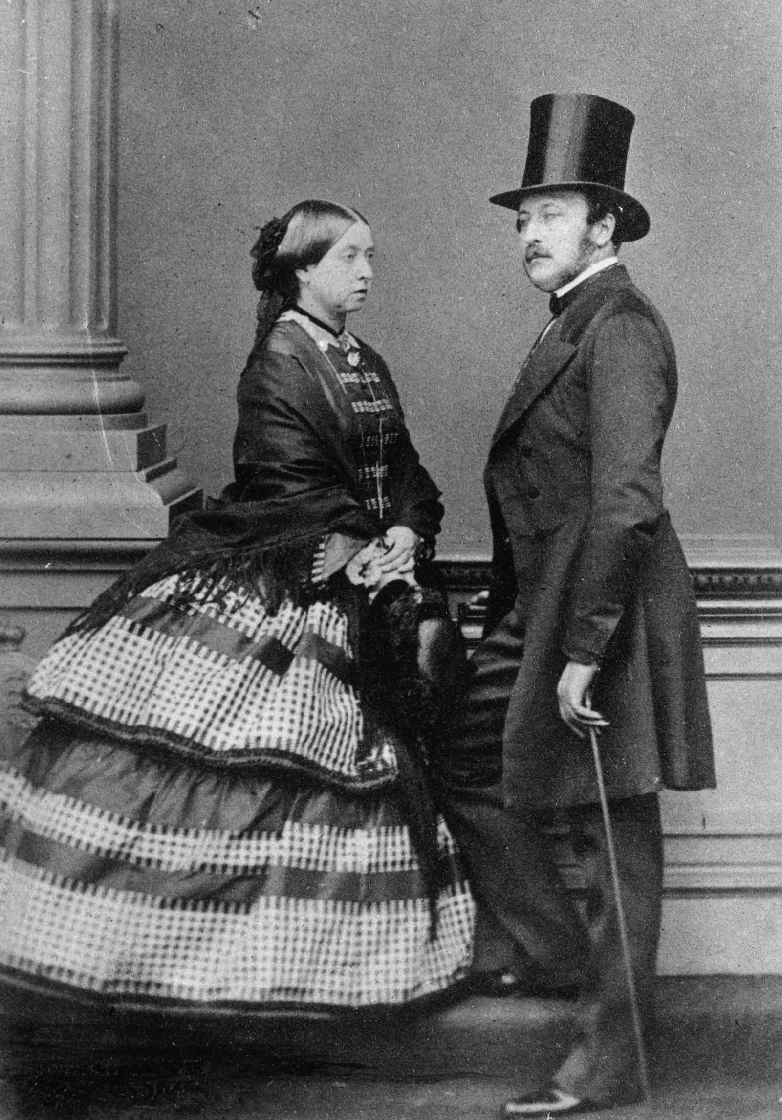 Королева Виктория и принц Альберт 1861