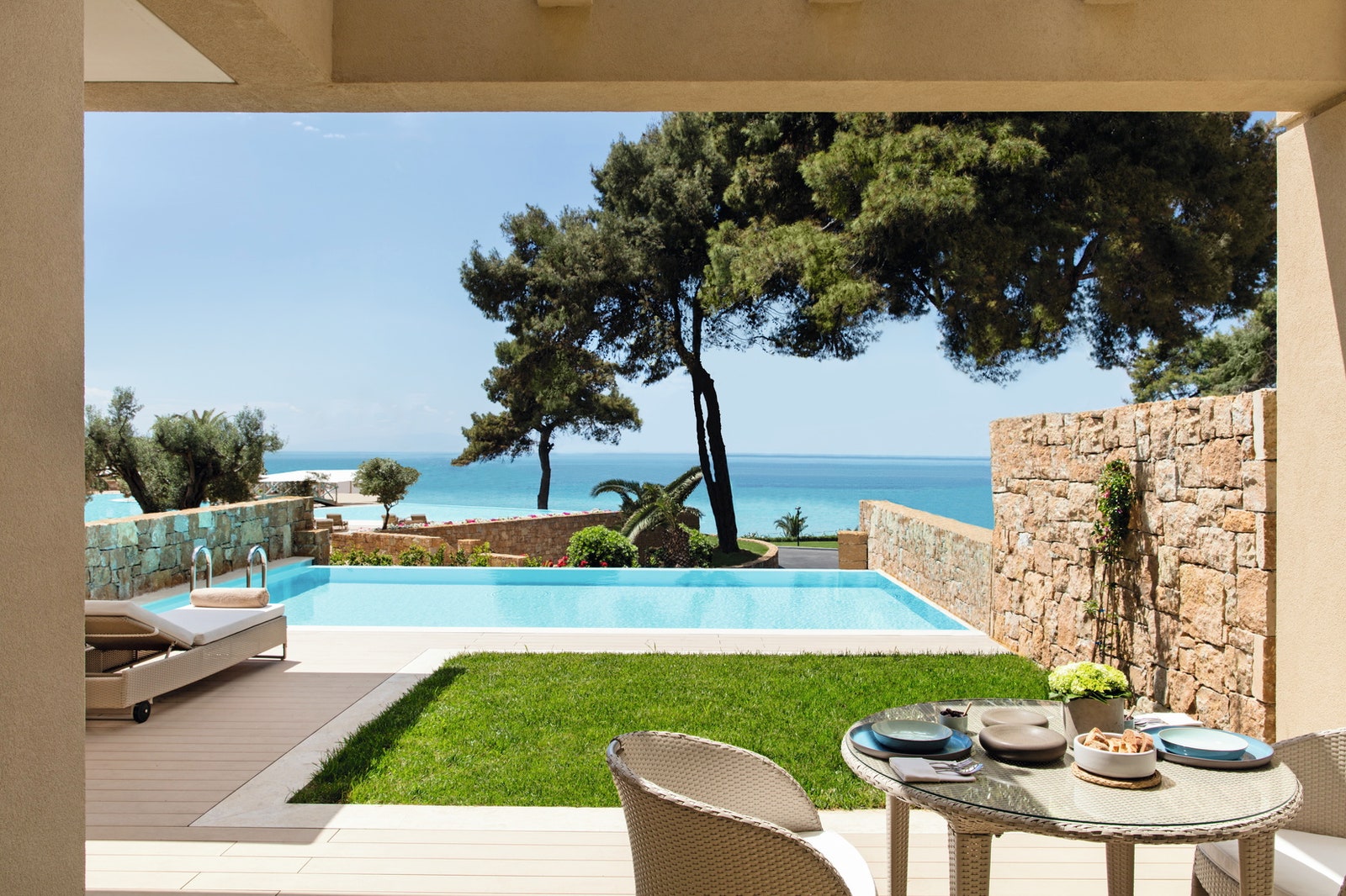 Курорт Sani Resort на полуострове Халкидики в Греции