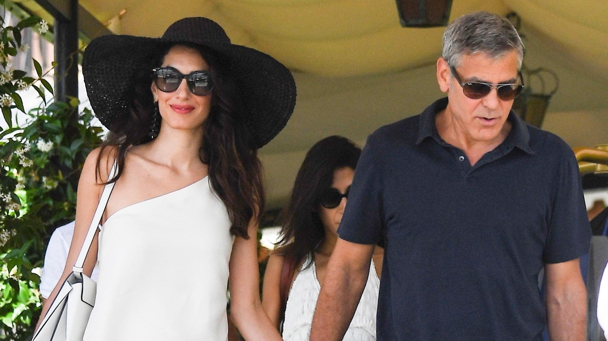 Джордж и Амаль Клуни на свидании в Венеции