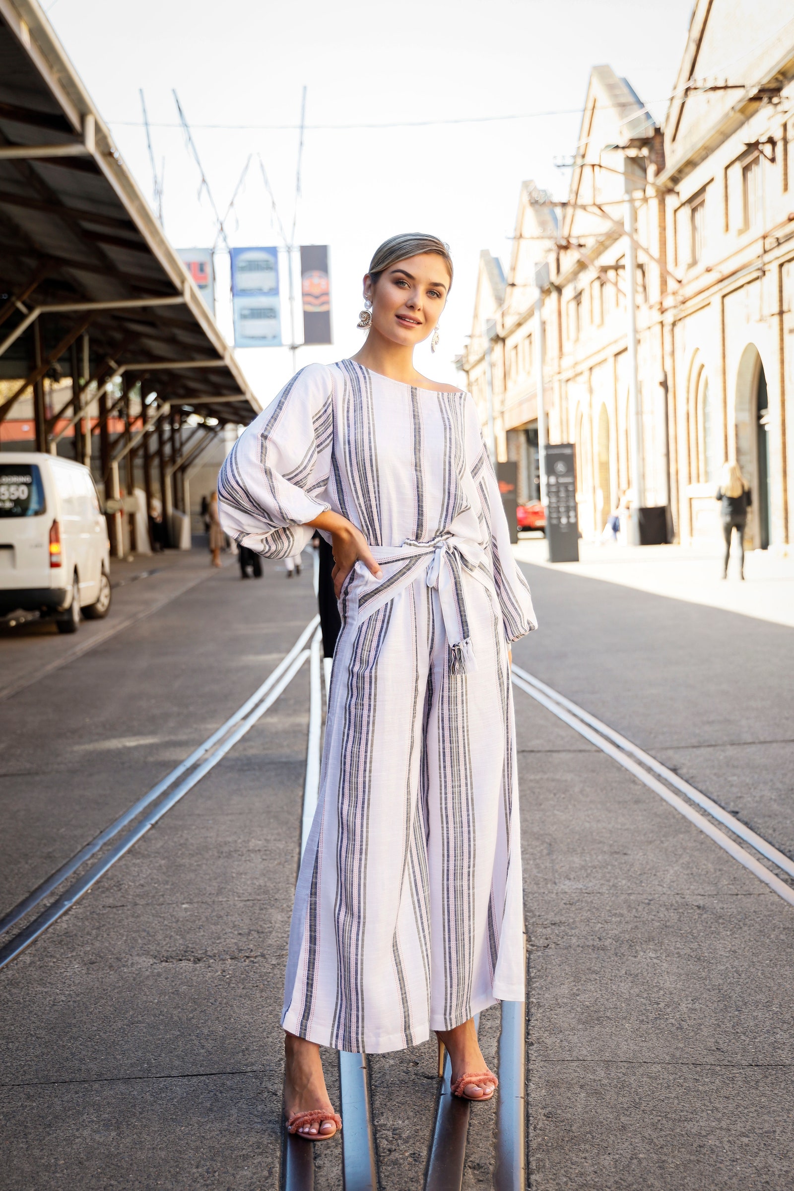 Стритстайл Недели моды в Сиднее как носить белый этим летом