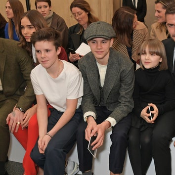 Дэвид Бекхэм, Анна Винтур и другие гости показа Victoria Beckham в Лондоне