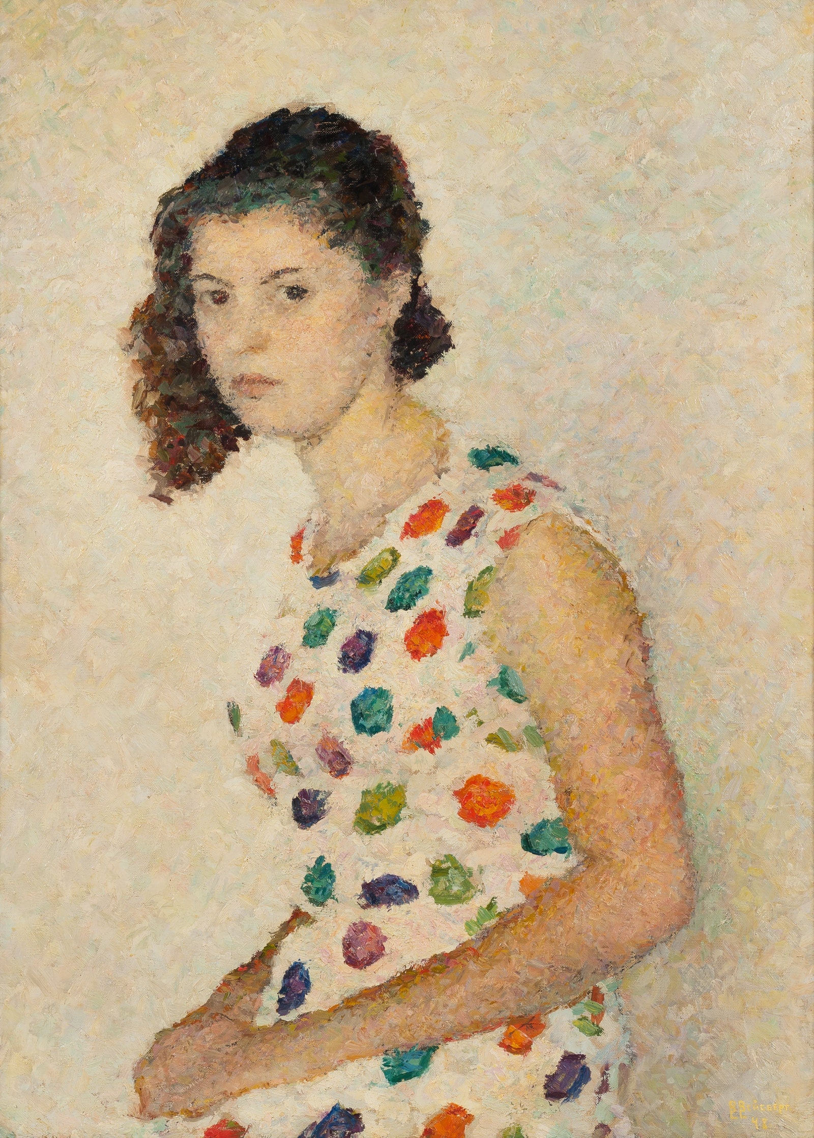 «Портрет Маши Либединской» 1958