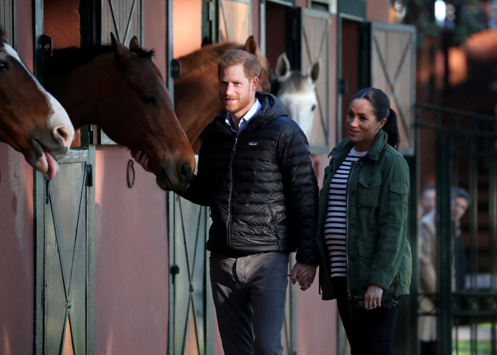 Принц Гарри и Меган Маркл посетили конный клуб в Марокко