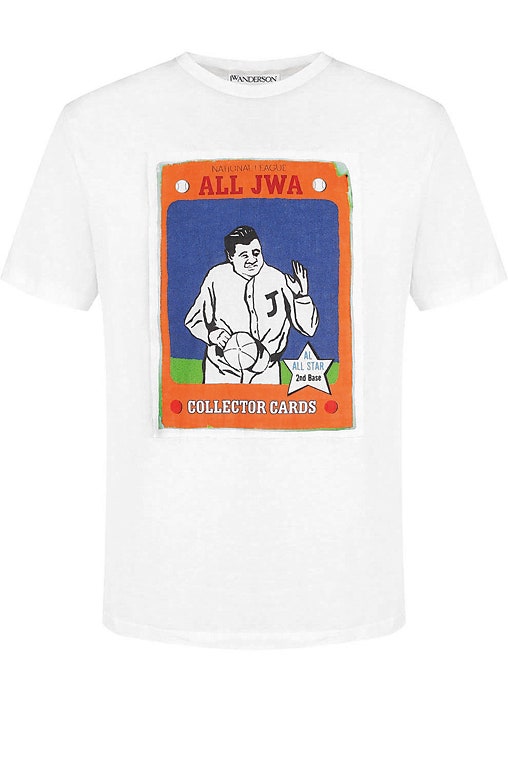 Хлопковая футболка Jw Anderson.