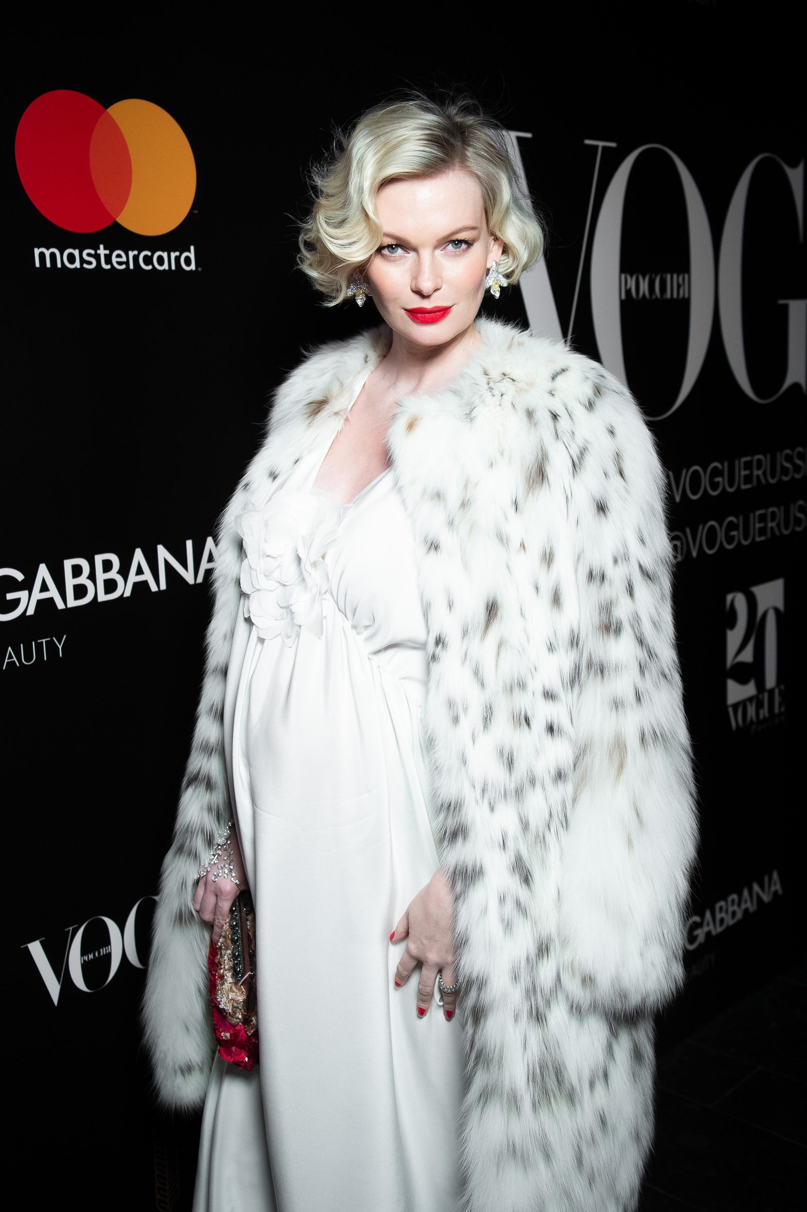 Юлия Визгалина на юбилее журнала Vogue