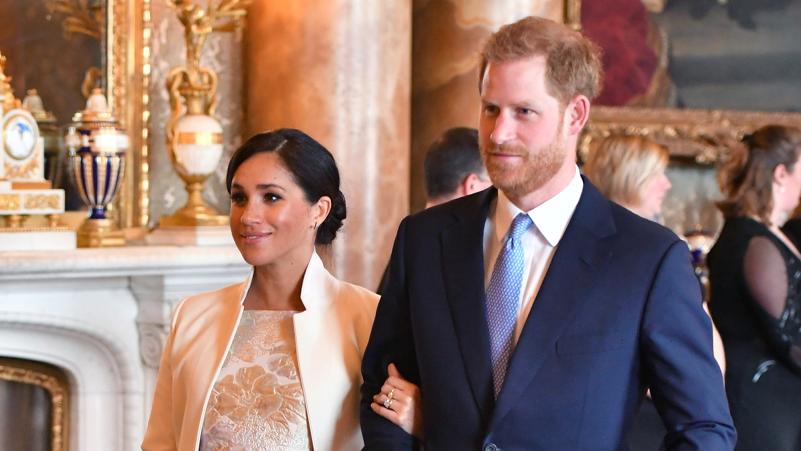 Британская королевская семья собралась на приеме в честь 50летия инвеституры принца Чарльза