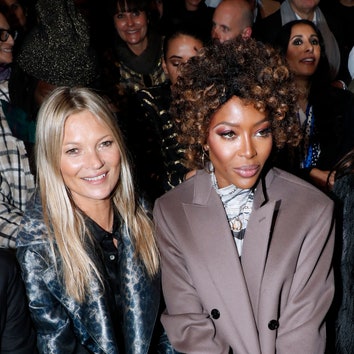 Кейт Мосс, Наоми Кэмпбелл и другие гости показа Dior Homme в Париже