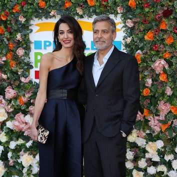 Джордж и Амаль Клуни на благотворительном мероприятии в Эдинбурге
