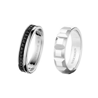 Слева кольцо Boucheron Quatre 145 500nbspрублей. Справа кольцо Boucheron Quatre 137 500nbspрублей .