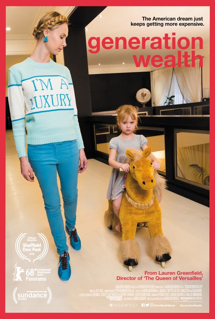 Илона Столье с дочерью Мишель на постере фильма Generation Wealth