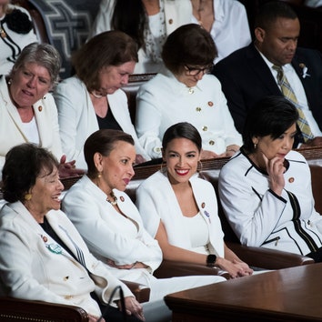 Представительницы демократической партии США пришли в Конгресс в белом &- и это не просто так