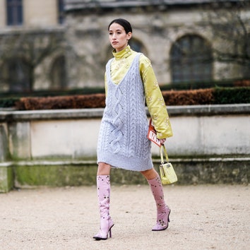 Лавандовый, лимонный и фисташковый в стритстайл-хронике с Недели мужской моды в Париже